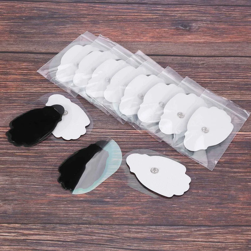 60 Pcs Unit Pads Replacement Electrodes For TENS Unit Reusable Self Adhesive Electrode Patches