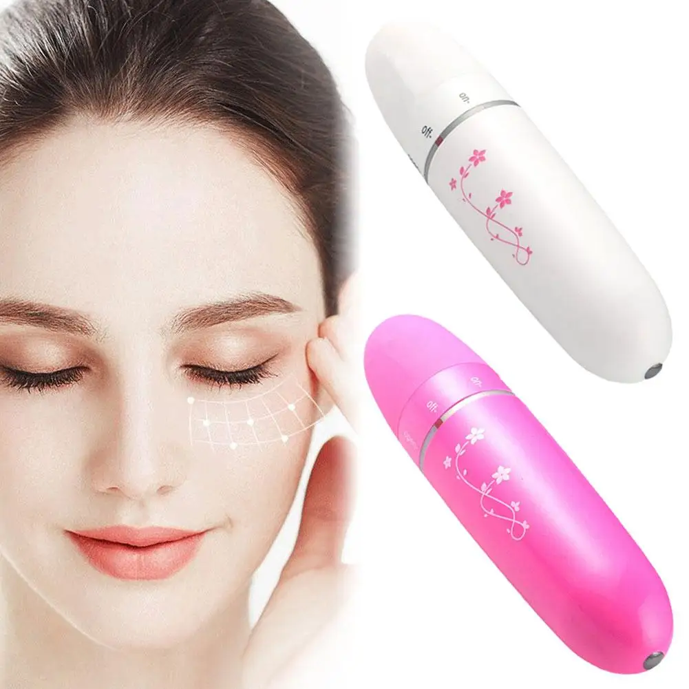 Electric Mini Eye Massager Facials Vibration Wrinkle Removal Device Dark Circles Anti-Ageing Massager Eye Skin Care Tools 1pcs