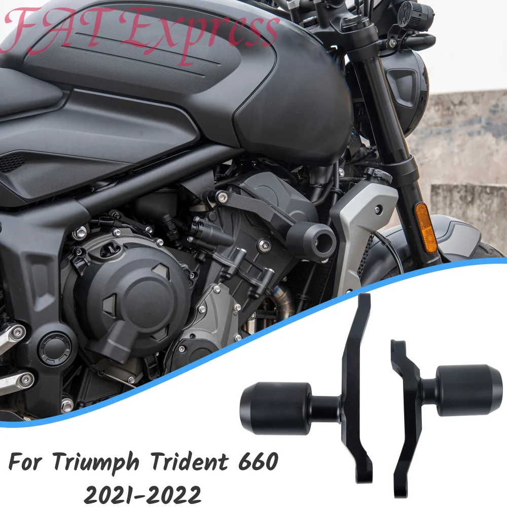 

Motorcycle Frame Slider Crash Protector For Triumph for Trident 660 Trident660 2021 2022 Fairing Guard Crash Pad Protection