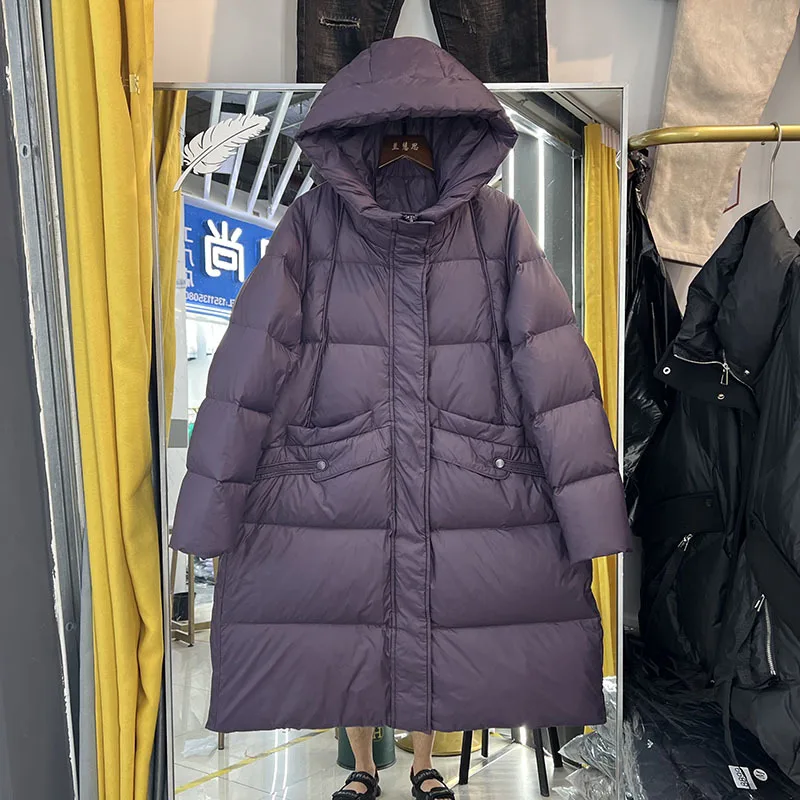 veste-longue-en-duvet-de-canard-blanc-avec-capuche-pour-femme-vetements-d'exterieur-chauds-optique-decontractee-manteau-coupe-vent-automne-hiver-nouveau-2023