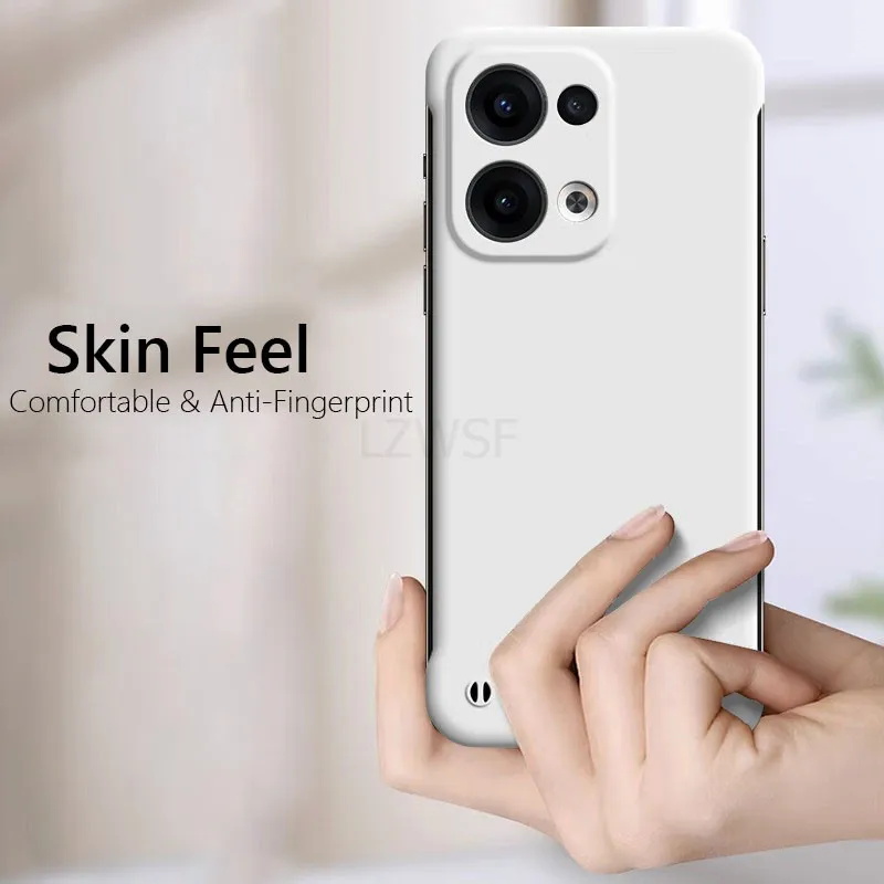 Sleek Matte Hard Back Cover - Frameless Shockproof Case