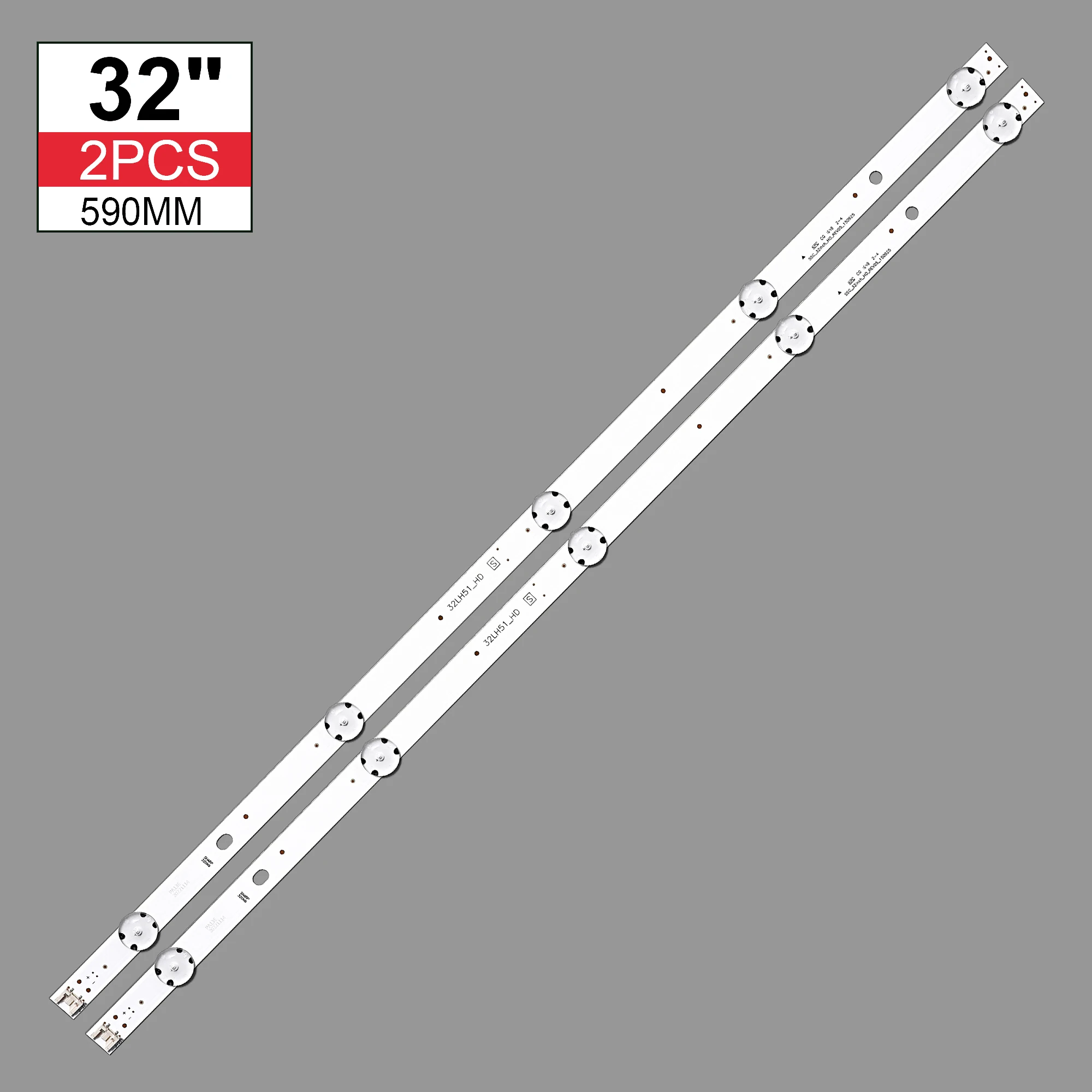 2pcs LED Ʈ SSC_32inch_HD_REV05_150925 32LH51_HD LG 32LF510U 32LH570B 32LH51_HD 32LF510U 32LH590U 32LH570B