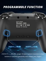 DATA FROG Wireless Pro Controller For Switch / Lite / OLED Model PC Gaming Joystick Dual Vibration Turbo - Image 6