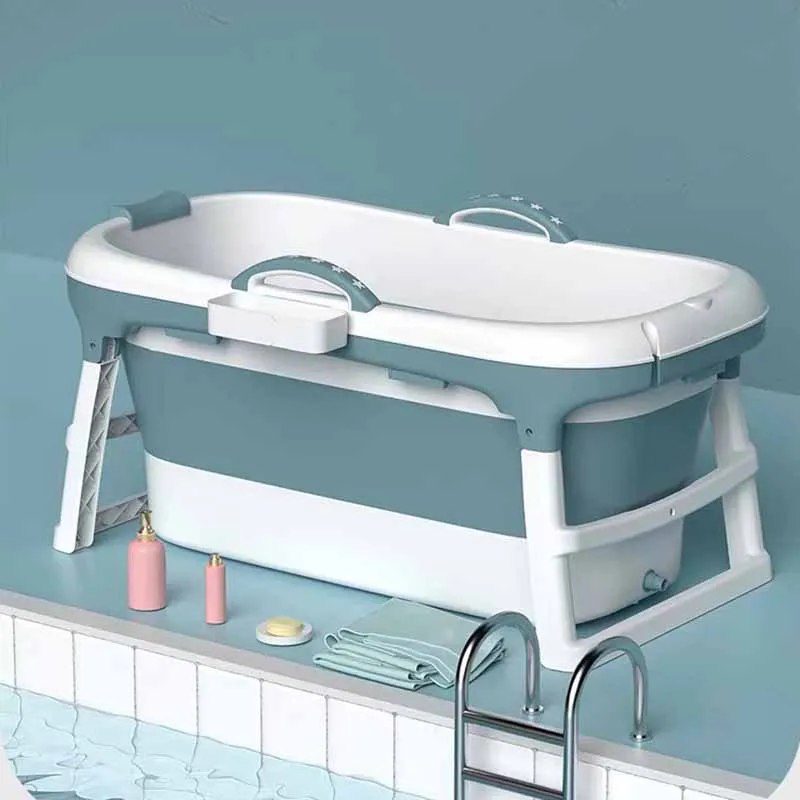 Pool Child Bathtub Folding Portable Newborn Hot Baby Bathtub Spa Plastic Outdoor Banheiras Desdobraveis Bathtub Accessories