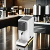 Commercial Automatic Single Head Steam Milk Foam Machine 6L 200V Milk Bubble Steamer Coffee Frother Machine 1
