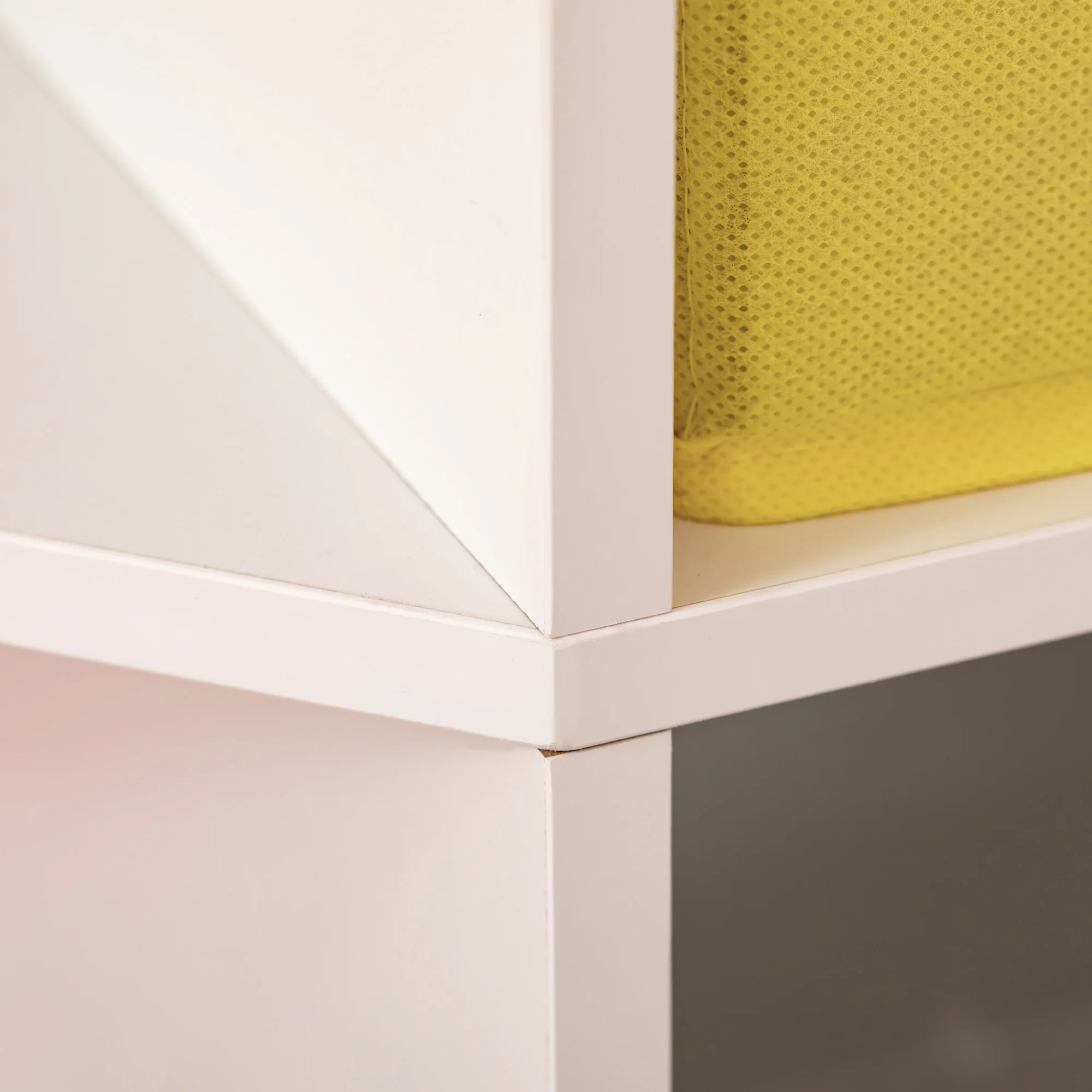 Space-Efficient Kids Storage Organizer for Small Bedrooms, Corner Shelf, White 6