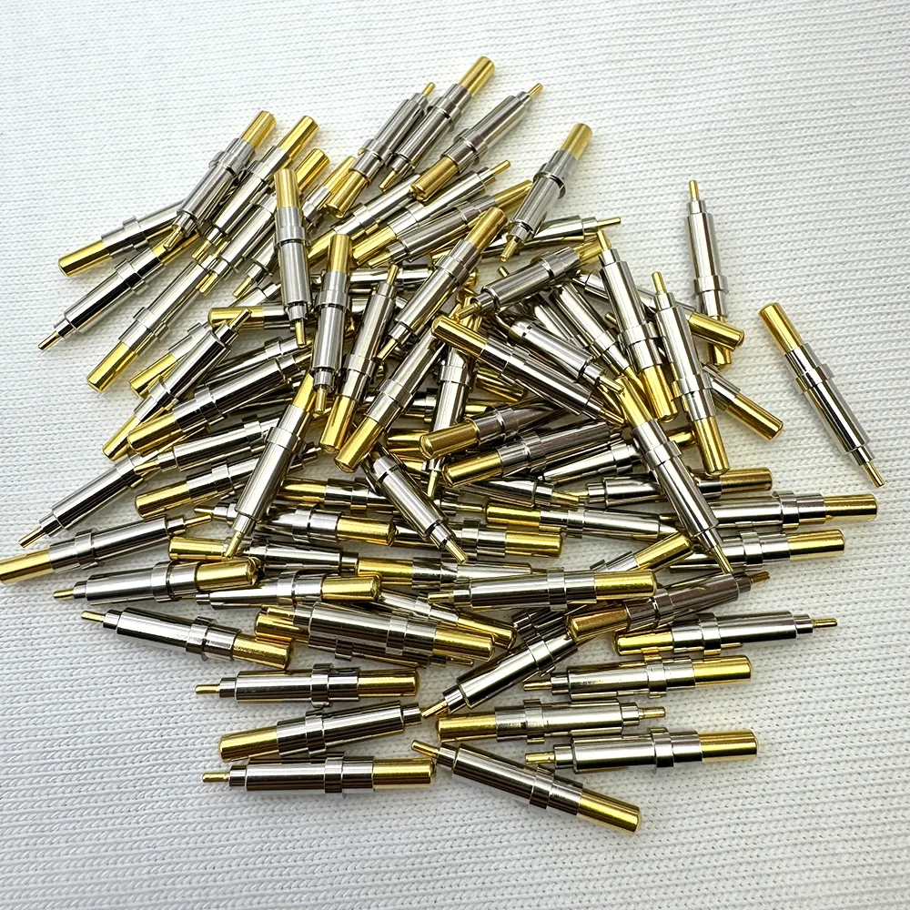 25 Stück 20A Hochstrom-Pogopin-Federprobe PCB-Steckverbinder für Formprüfungen, medizinische Batterien, Prüfspitze 20,5*2,0MM