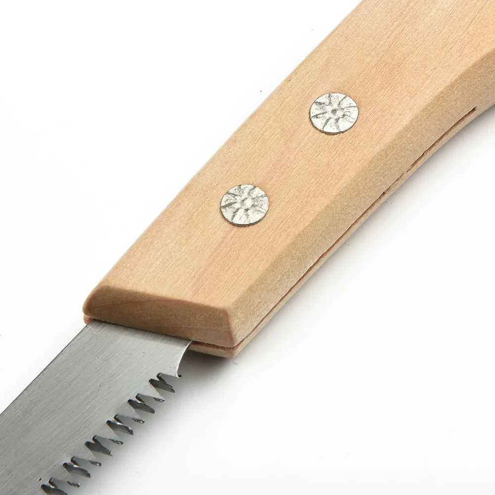 Outdoor Portable Hand Saw Ice Cutting Saw Mini Ice Cube Cutting Tool With Wooden Handle Household Garden Multi-Function