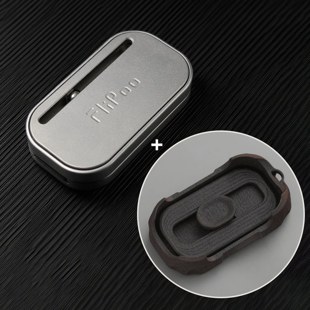 PELC FliPoo Stainless Steel フィジェットトイ PELC, FliPoo, Fidget Slider