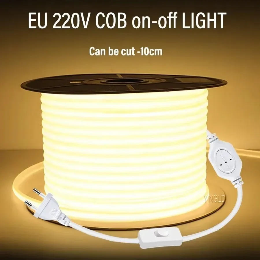 ตัวเลือกสินค้า LED Strip Light 220V สว่างสูง ปรับแสงได้ ใช้งานง่าย
