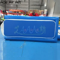 Inflatable Curling Track Outdoor Air Interactive Game Curling Court with Curlings for Sports or Fun 2