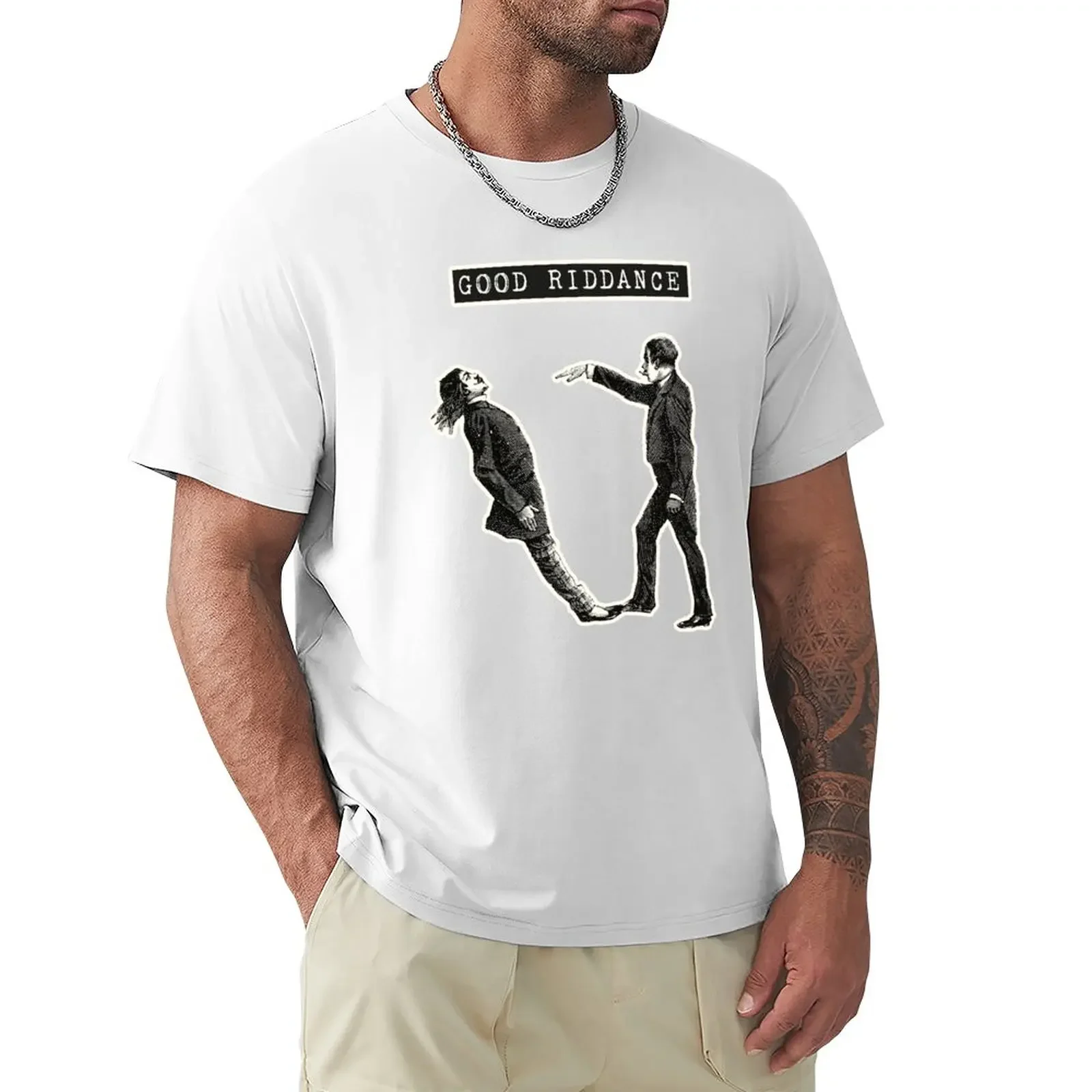 

Good Riddance American Punk T-Shirt tees black t shirt Aesthetic clothing funny t shirts plain black t shirts men