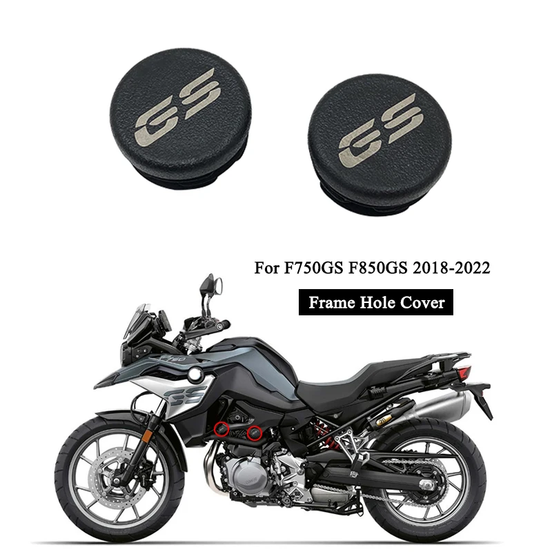 

F750GS F850GS Frame Hole Cover Caps Plug Decorative For BMW F 750GS F850 GS 2018 2019 2020 2021 2022 Motorcycle Frame Cap Set
