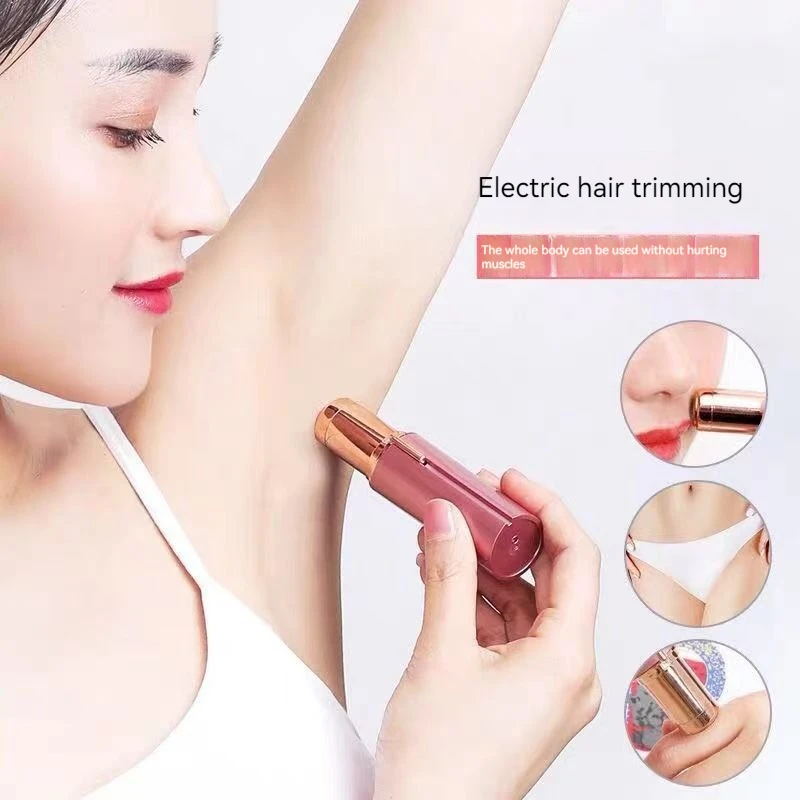 Facial Beauty Instrument Beauty Instrument Electric Portable Shaver Lipstick Epilator Shaving Multifunctional Hair Removal Device