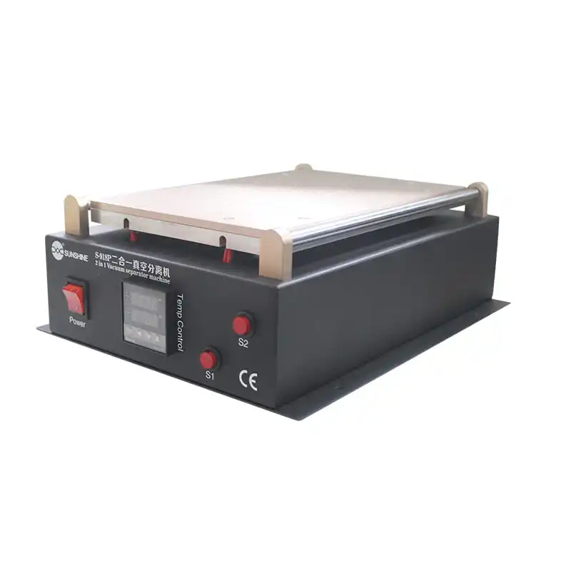 

SUNSHINE S-918P 2in1 Intelligent Vacuum Separator Machine for Phone Repair with Large Heating Plate LCD Screen Disassemble Tool