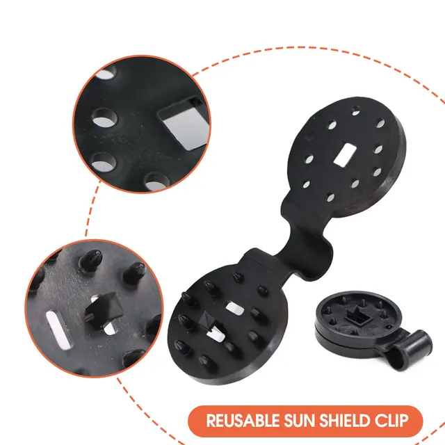 50-100 Százalék Műanyag Árnyékháló Rögzítése Clapp Árnyék Háló Brossok Hálózat Klip Árnyékoláshoz Kemping Üvegházhatású Grommet Kerítéshálózat Horog - Image 3