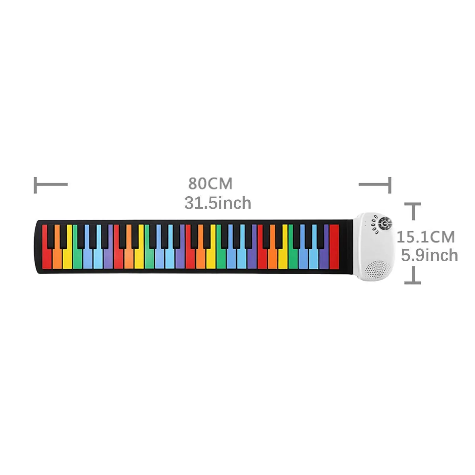 49 Keys Roll up Piano Sturdy Portable Piano for Children Adults Beginner