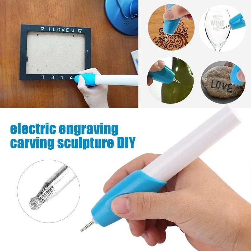 Electric Engraving Pen Portable Engraving Pen For Scrapbooking Tools Stationery Diy Engrave It Electric Carving Pen Machine Graver Tools