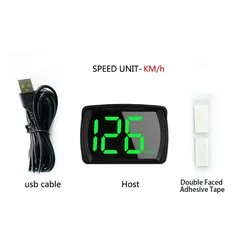 Universal Car GPS HUD Digital Speedometer Projector with Large Display (Y03-KMH)