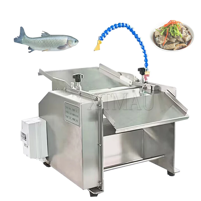 

Efficient Fish Fillet Peeling Cod Fish Catfish Skin Scraping Removing Machine