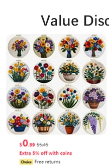 Description Picture 3 of itemAnimal Pattern Diy Wool Felting Painting With Embroidery Frame Creative Wool Painting Diy Needle Felt Flowers For Home Decors