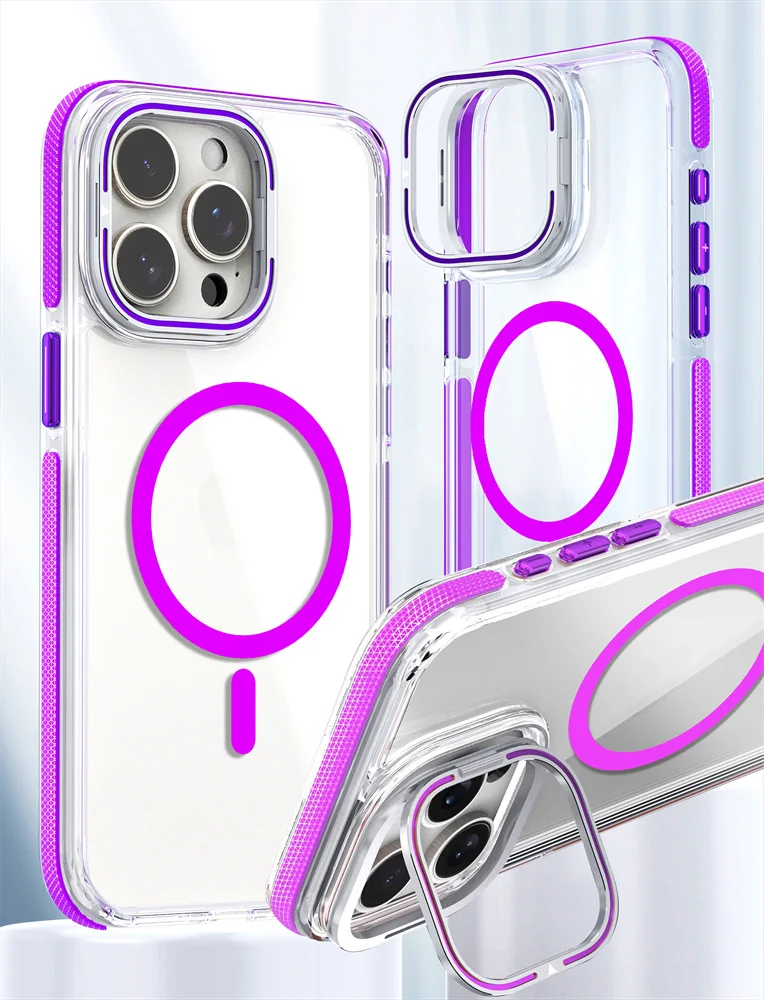 Military Grade Phone Case With Camera Stand For Iphone Series_voghion.com