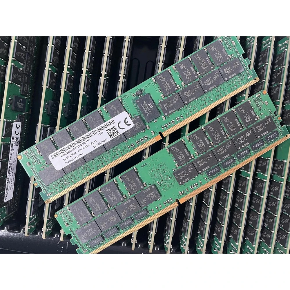 1Pcs For MT RAM 64GB 64G 4DRX4 DDR4 2933 PC4-2933Y LRDIMM REG Memory MTA72ASS8G72LZ-2G9DITG 5 1Pcs For MT RAM 64GB 64G 4DRX4 DDR4 2933 PC4-2933Y LRDIMM REG Memory MTA72ASS8G72LZ-2G9DITG - Image 3