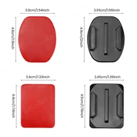 For GoPro Accessories Adhesive Mounts Curved Flat Sticker Sticky Pads Helmet For Go Pro Insta 360 X5 X4 DJI Action 6 5 Camera - Image 2