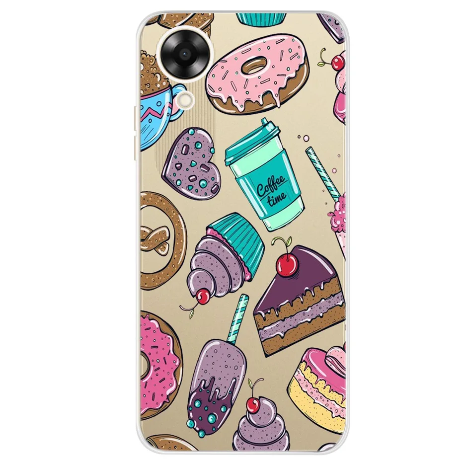 Fashion Pattern Soft Silicone TPU Back Cover Phone Case