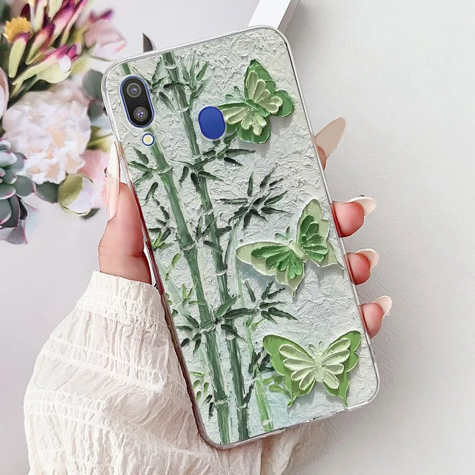 New Fashion Painted Clear Silicone Soft Slim Phone Case