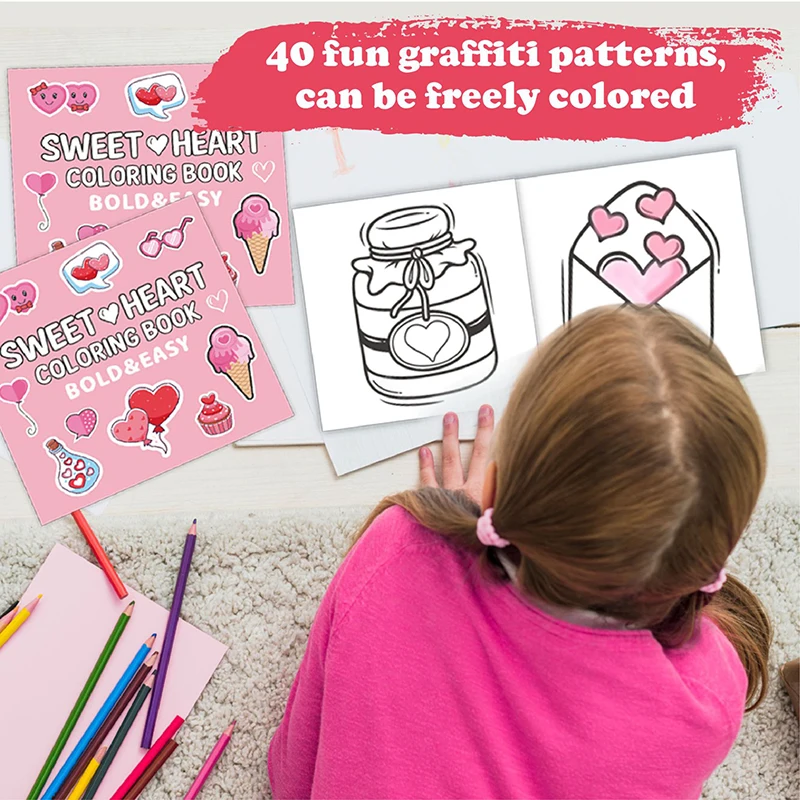 Kid Fun Coloring Book Montessori Drawing Toy Food Fruit Christmas Cartoon Graffiti Painting Books Educational Creative Toy Gift