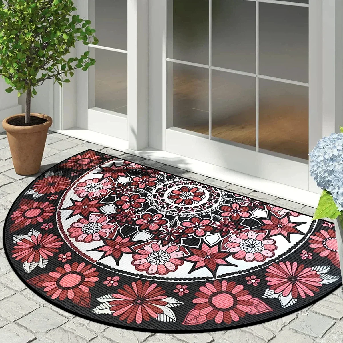 Vintage Mosaic Non-Slip Floor Mat 4