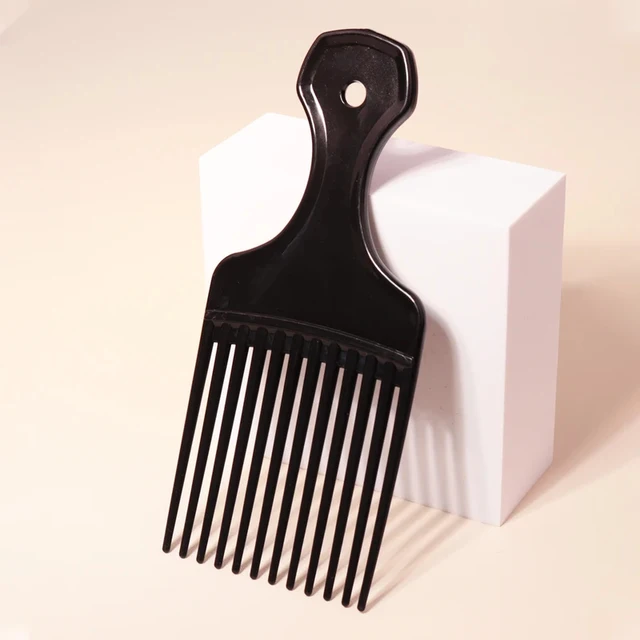 1Pc Styling Comb for African Hair，Plastic Comb Afro for Man and Women，Prong Braiding/Parting，Suitable for Natural Curly Hair