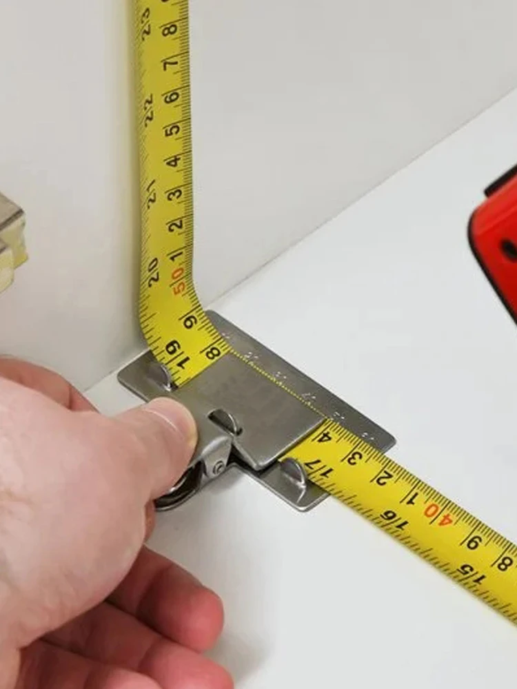 Description Picture 3 of itemMeasuring Tape Locator Handheld Portable Convenient Tape Measures Positioning Tool Clip Precise Measure Measure Accessories