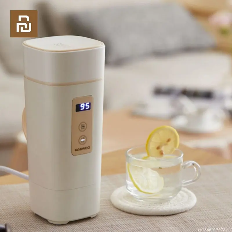 NewYoupinDAEWOOElectricKettlesCups220vTeaCoffeeElectricKettleTravelBoilWaterKeep