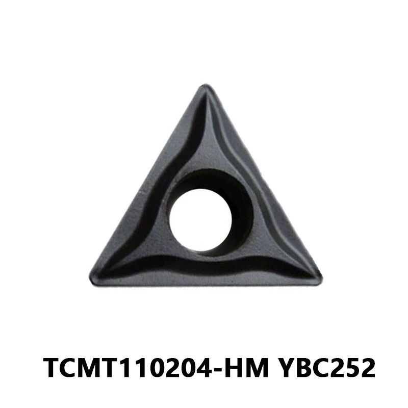 

Lathe Tool TCMT110204-HM YBC252 TCMT 110204 HM Carbide Inserts Internal Turning Bar Turning Inserts Cutting Tool High-Quality