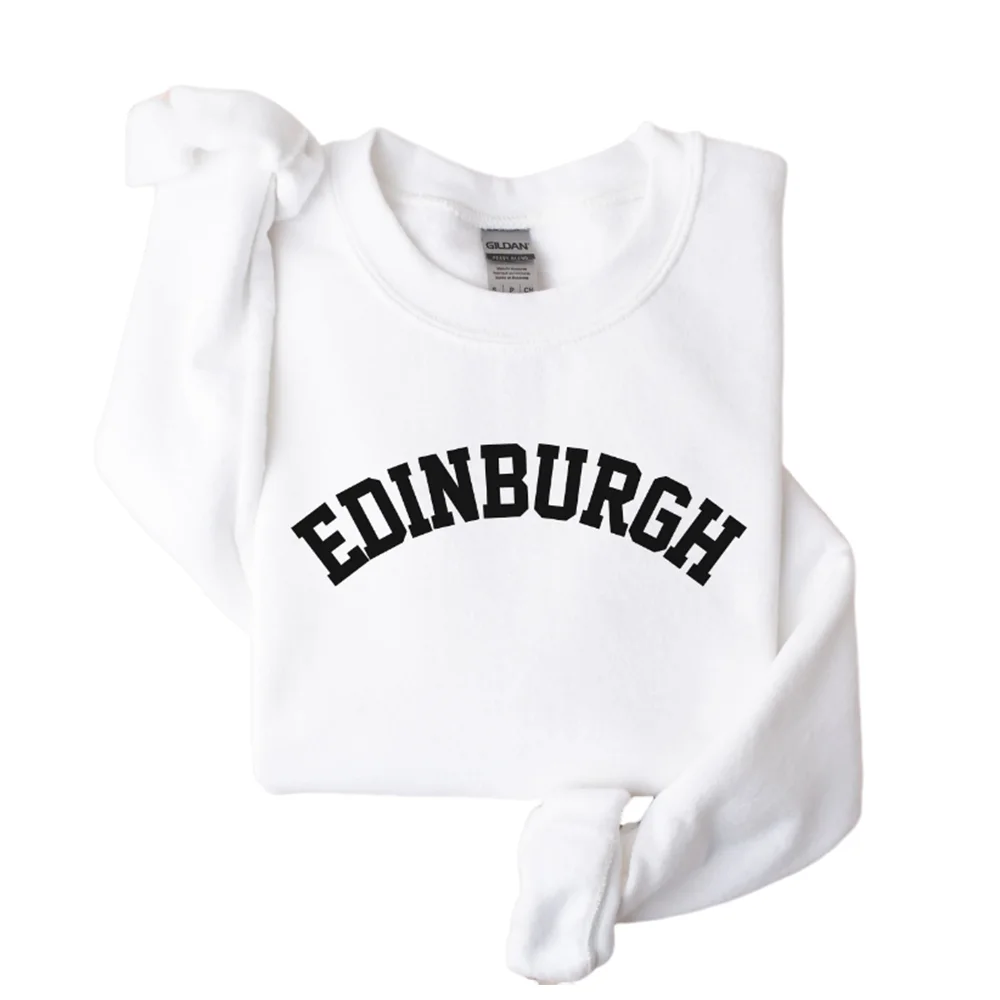 

Edinburgh Sweatshirt Scottish Scotland Sweater Love Edinburgh Shirt Gift for Travel Lover Scotland Unisex College Style