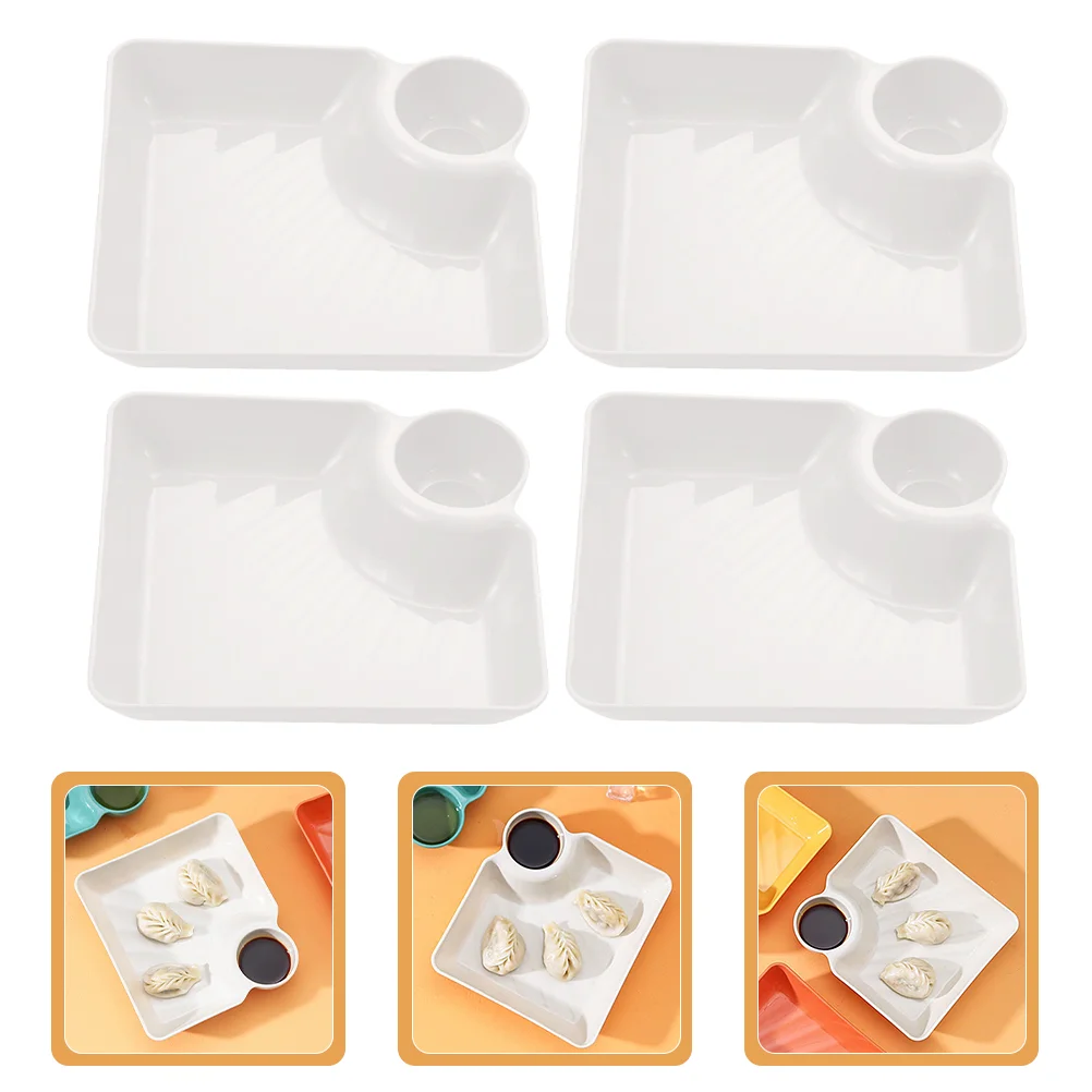 

Serving Tray Set Plastic Heat-Resistant Easy To Clean Decorative Food Serving Tray Platter