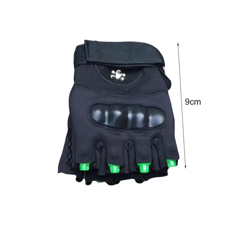 1 Pair LED Glove For Men Women Outdoor Camping Night Fishing Bait Cycling Running Flashlight Durable Gloves Repairing Work Gift 2