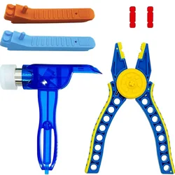 Creative Building Blocks Tool Set - Bricks Toy Removal & Assembly Kit with Pliers, Tongs, and Hammer Tools (Small set)