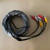 BNC+RCA+DC Connector 3 in 1 BNC Cable Power Video Audio Extension Plug and Play Cable Wire for CCTV Security Camera System 1