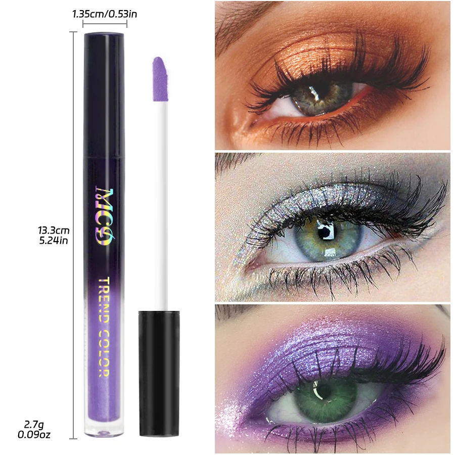 13-Shade Waterproof Liquid Eyeshadow Palette - High Shine to Matte, Long-Lasting & Smudge-Proof Makeup Set for Glamourous Looks 3