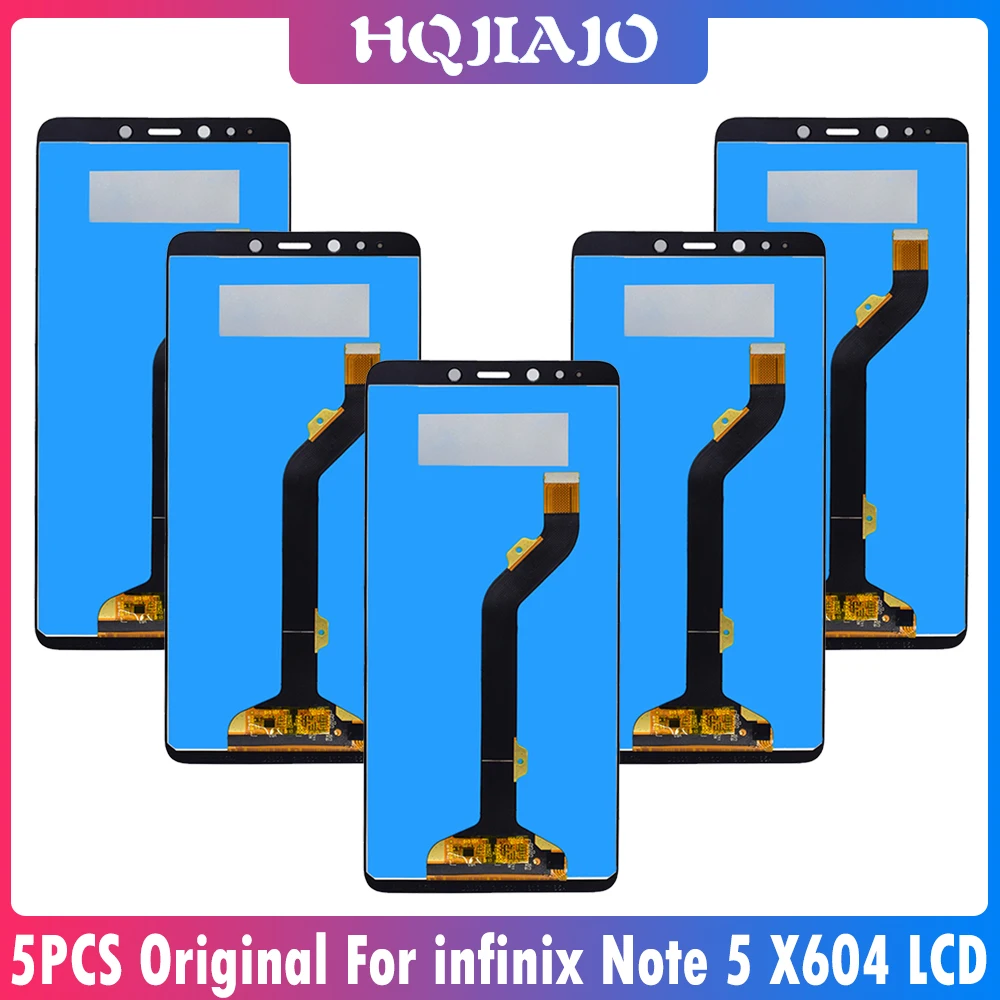 5 шт. ЖК-дисплей 6 0 дюйма для Infinix Note X604B X604 |
