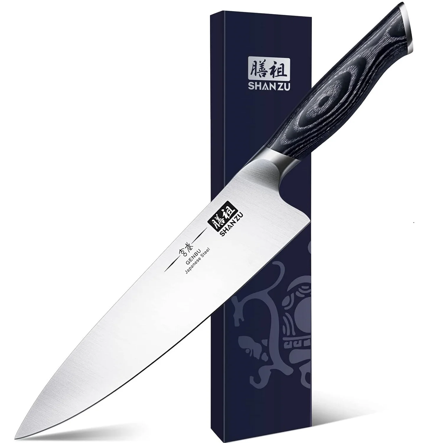 SHAN ZU-cuchillo de Chef japonés de 8 pulgadas, cuchillos afilados