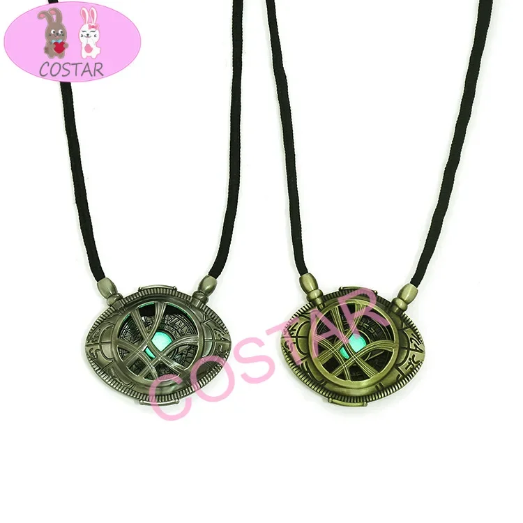 Costar Doctor Strange Cosplay Night Light Eye Of Agamotto Collana Con Ciondolo