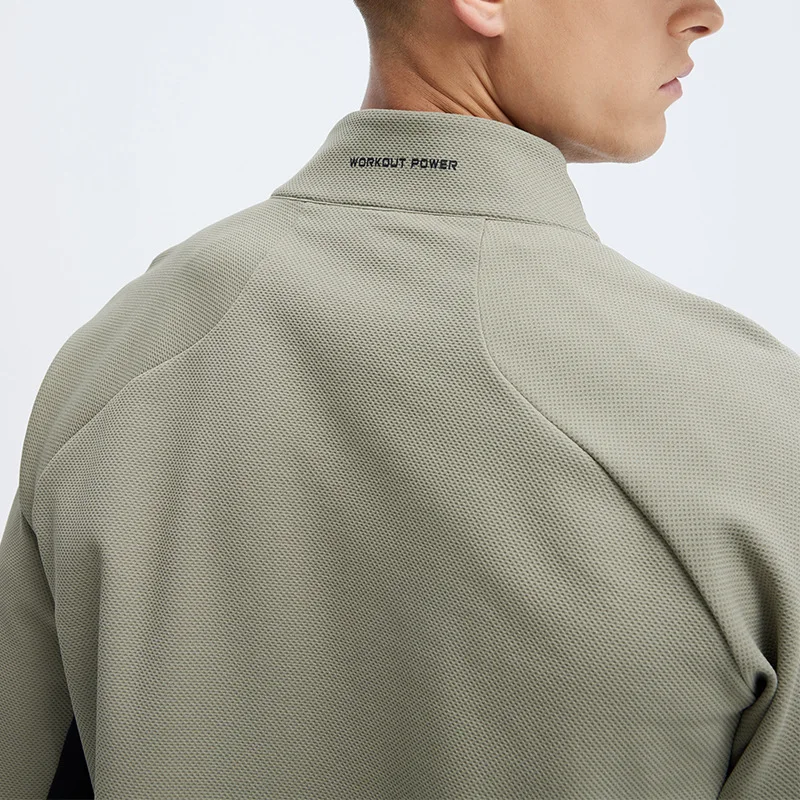 Outdoor quick-drying sports jacket jacket stand collar loose long sleeve breathable casual zipper top