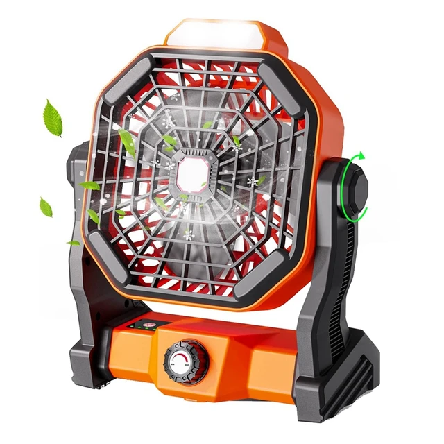 Lanterne de Camping à LED extérieure Portable avec Ventilateur