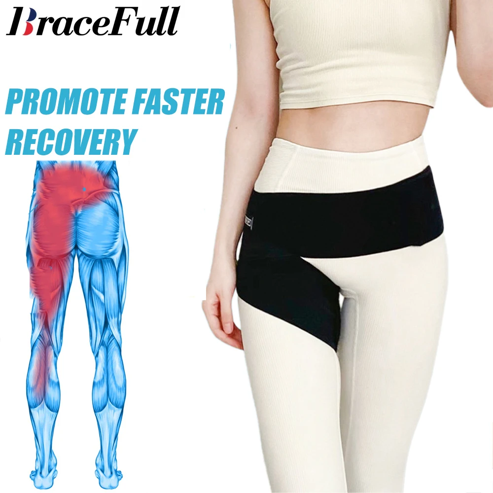 Thigh Groin Hip Support Arthritis Protector Hip Thigh Pain Relieve Groin Strain Prevent Joints Arthritis Wrap Brace