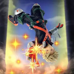Explosive Anime Character Collectible Figurine - Perfect Gift (Katsuki Bakugo)