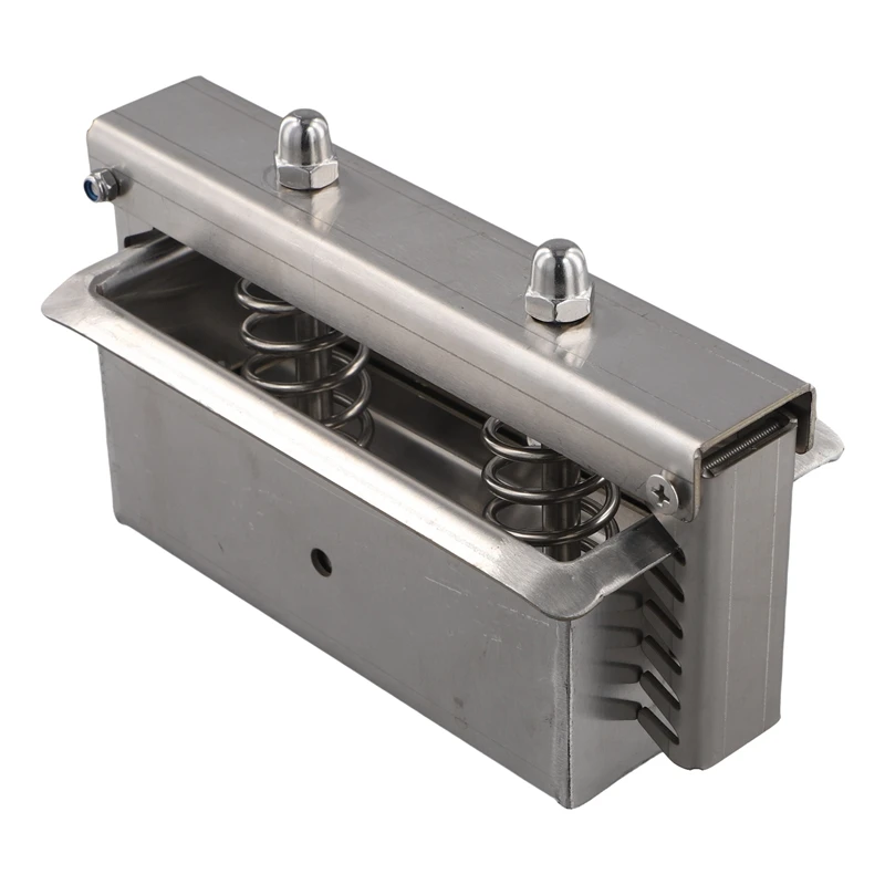 Meats Press Tool Pressing Tool Kitchen Cooking Tool,Stainless Steel,Rectangle,Forming for Homemade,Beef Brick